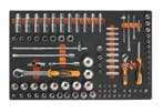 Beta M100 ½ Doppenset, Doe-het-zelf en Verbouw, Gereedschap | Handgereedschap, Verzenden, Nieuw