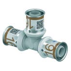 Uponor S-Press Plus PPSU perskoppeling Ø16x16x16 T-stuk, Verzenden, Nieuw