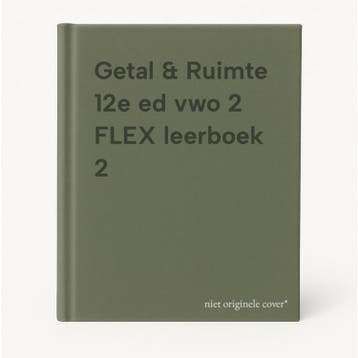 Getal & Ruimte 12e ed vwo 2 FLEX leerboek 2 9789001748845, Verzenden, Gelezen