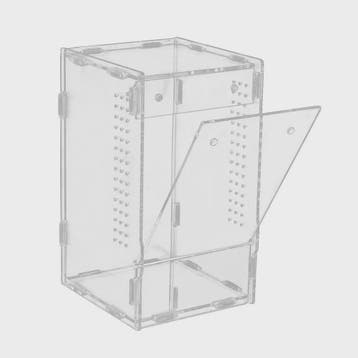 Transparant Acryl Terrarium Kweekbak voor Reptielen, Amfibie