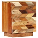 Nachtkastje 40x30x50 cm massief gerecycled hout, Verzenden, Nieuw