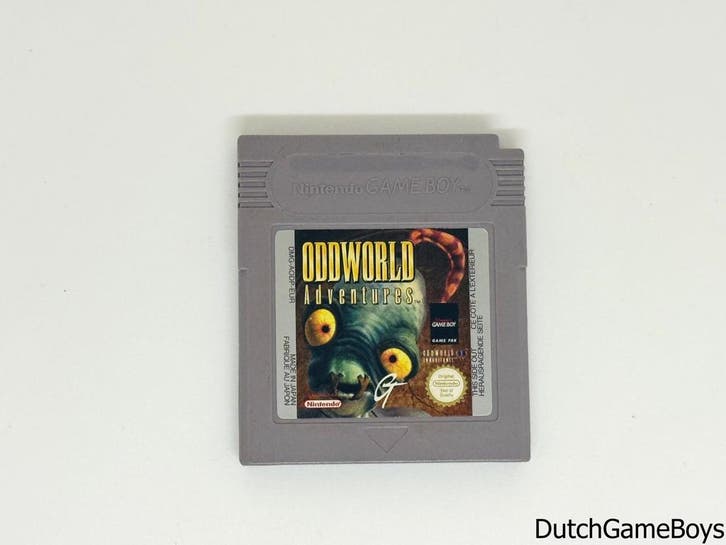 Gameboy Classic - Oddworld Adventures - EUR, Spelcomputers en Games, Games | Nintendo Game Boy, Gebruikt, Verzenden