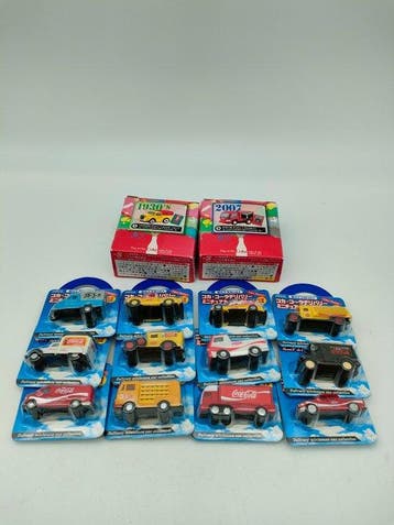 Coca-Cola Miniature Delivery Vehicle Collection — 1:64 Cars