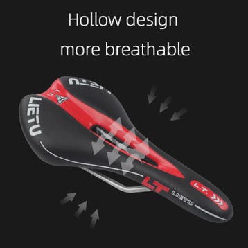 LIETU Fietzadel - Comfortabel MTB & Racefiets Zadel met Sili, Fietsen en Brommers, Verzenden, Nieuw