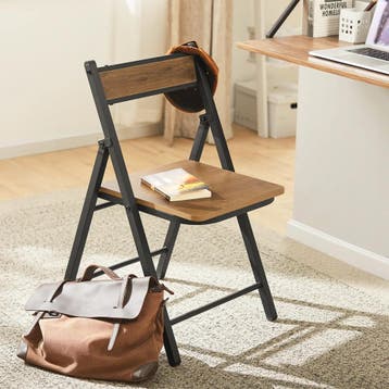2dekans | SoBuy Klapstoel - Modern - Industrieel - Max. 150, Huis en Inrichting, Stoelen, Ophalen of Verzenden, Zo goed als nieuw