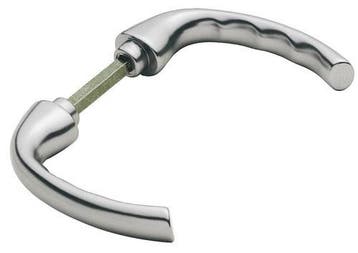 Deurklink aluminium Hoppe Tokyo, Doe-het-zelf en Verbouw, Deuren en Horren, Verzenden, Nieuw