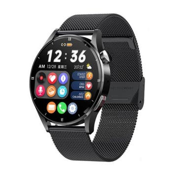 Smartwatch met Lichaamstemperatuur, Bloeddrukmeter en, Verzenden, Nieuw, Lige