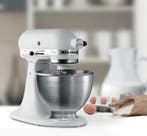 Kitchenaid 5K45SSEWH Keukenmachine K45  - 4.3 L mengkom -, Witgoed en Apparatuur, Keukenmixers, Ophalen of Verzenden, Nieuw