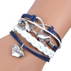 Fako Bijoux - Multi Armband - Infinity Vogels Sister -, Verzenden, Nieuw