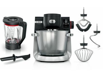 Bosch MUMS6EW00 - Keukenmachine - 1.600W - 5,5L RVS kom -, Witgoed en Apparatuur, Keukenmixers, Verzenden, Zo goed als nieuw