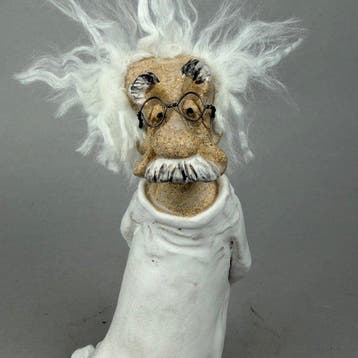 Anna Em - No reserve - Albert Einstein…. hand made