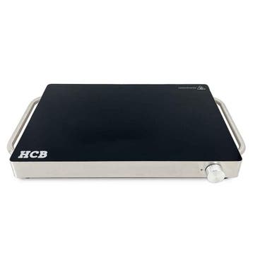 HCB Inductie warmhoudplaat - 1000 Watt - 230V - RVS, Verzenden, Nieuw in verpakking, Overige typen