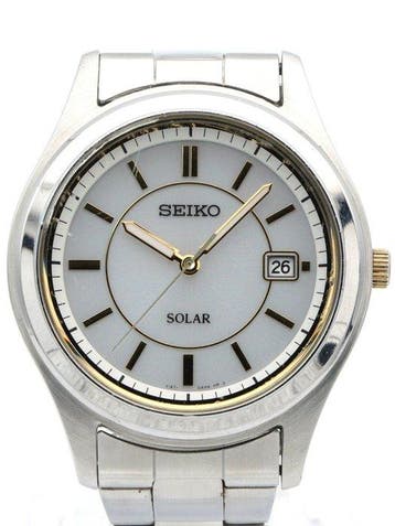 Seiko - Solar - Zonder minimumprijs - V147-0AE0 - Heren -