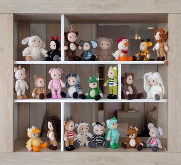 Beesie-Poppen haken - Anja Toonen, Haakboek, Ophalen of Verzenden, Nieuw