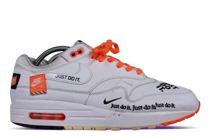Nike Air Max 1 SE Just Do It White • 41, Kleding | Heren, Schoenen, Sneakers of Gympen, Ophalen of Verzenden