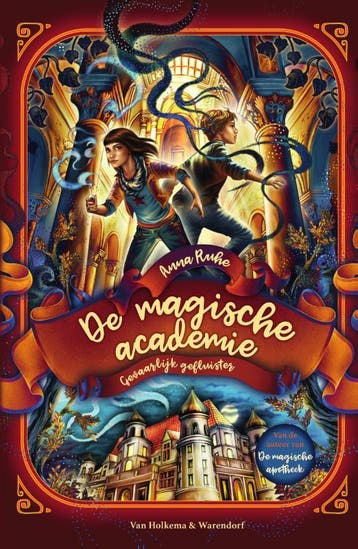 Gevaarlijk gefluister / De magische academie / 2 - Anna Ruhe, Boeken, Verzenden, Zo goed als nieuw, Anna Ruhe