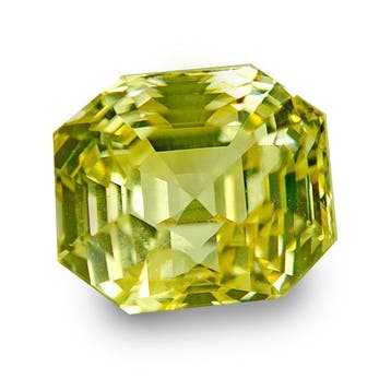 Geel Saffier - 8.80 ct - Lotus Gemology - pastel, Nieuw