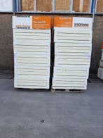 B-keus PIR afschot 2-zijdig aluminium 1200x1200x90/100mm, Ophalen of Verzenden, Nieuw