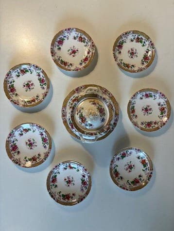 Dessertservies (14) - Aardewerk, Antiek en Kunst