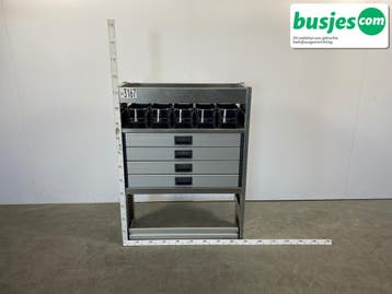 Aluca bedrijfswageninrichting 890x320x1150mm (3167), Auto diversen, Ophalen of Verzenden