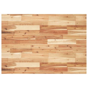 vidaXL Bureaublad met olieafwerking 100x70x4 cm massief, Verzenden, Nieuw