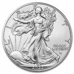 American Eagle 1 oz 2022, Verzenden, Midden-Amerika, Losse munt, Zilver