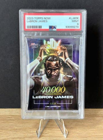 2023 Topps Now LeBron James #LJ40K 40.000 Career Points -, Nieuw