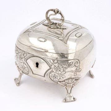 Franz Alexander (Wenen ca. 1900) - Jugendstil - Theekistje /, Antiek en Kunst