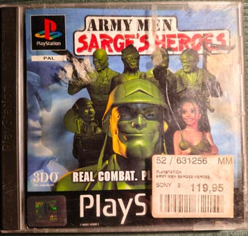 Army Men: Sarges Heroes PS1, Verzenden, Nieuw