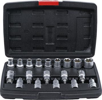Dopsleutelbit-/dopsleutelset (1/2) T-profiel (voor Torx) ..., Verzenden, Nieuw