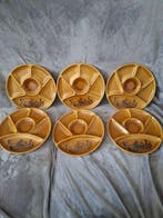 Gien - Bord (6) - Aardewerk, Glazuur