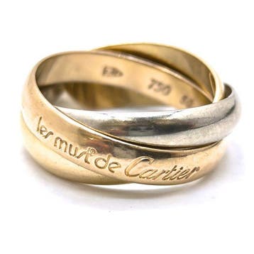 Cartier - Ring - 18 karaat Geel goud - trinity gold, Nieuw