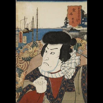 Utagawa Toyokuni III (Kunisada) /  (1786–1864) Tkaid, Antiek en Kunst