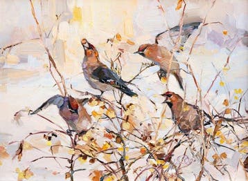 Larissa Alpatova Fedchenko (XX-XXI) - Waxwing Gathering