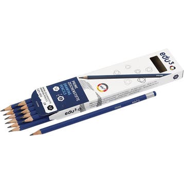 Edu Tekenpotlood, 3B, 12 stuk/ 1 doos, Hobby en Vrije tijd, Schilderen, Nieuw