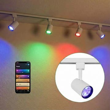 Smart Railsysteem 1-fase | Wit | 2 Meter | HUE compatible, Huis en Inrichting, Lampen | Plafondlampen, Ophalen of Verzenden, Nieuw
