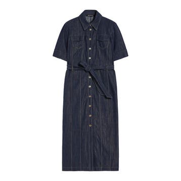 Pennyblack • lange denim jurk • 36 (IT42), Kleding | Dames, Nieuw, Pennyblack, Maat 36 (S), Verzenden