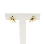 Tricolor gouden oorstekers (Oorbellen), Sieraden, Tassen en Uiterlijk, Oorbellen, Ophalen of Verzenden, Gebruikt, Overige kleuren