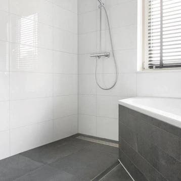 Wandtegel Glans Wit Gerectificeerd 2.0 30x60 (Muurtegels), 60 cm of meer, Nieuw, Ophalen of Verzenden, 10 m² of meer