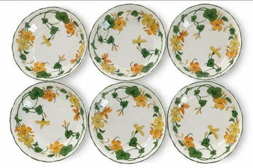 Villeroy & Boch - 6 Assiettes creuses, luxe - Tafelservies
