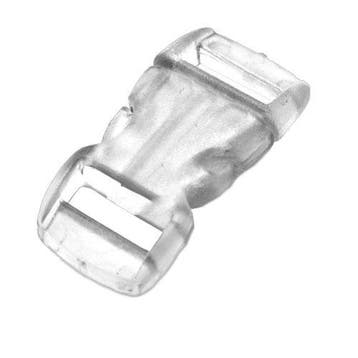 Paracord buckle / sluiting - wit transparant #39, Ophalen of Verzenden, Nieuw, Overige typen