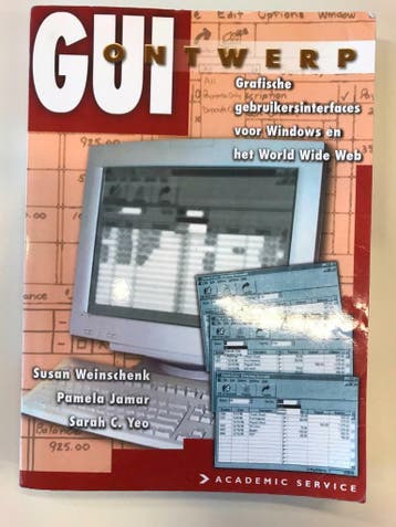 GUI ontwerp test 2, Boeken, Studieboeken en Cursussen, Ophalen of Verzenden, Gelezen