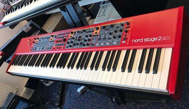 Nord Stage 2 EX 88 in perfecte staat, Muziek en Instrumenten, Piano's, Zo goed als nieuw, Digitaal, Verzenden