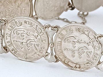 Armband Nederl. Indië 10 ct. 1884 (Zonder minimumprijs)