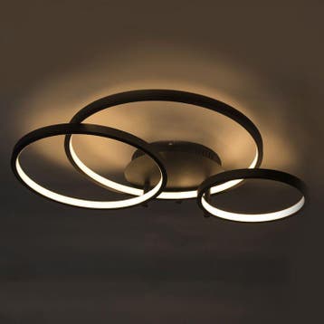 Qazqa plafondlamp Rondas, 3-staps dimbaar, 3-lichts, Ophalen of Verzenden, Nieuw in verpakking, Verlichting