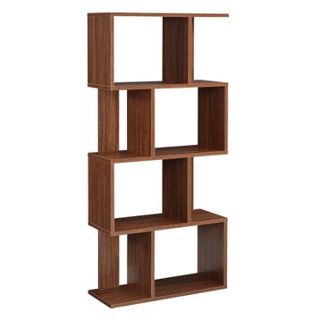 Boekenkast schap Marseille 130x60x24 cm walnootkleurig, Verzenden, Nieuw