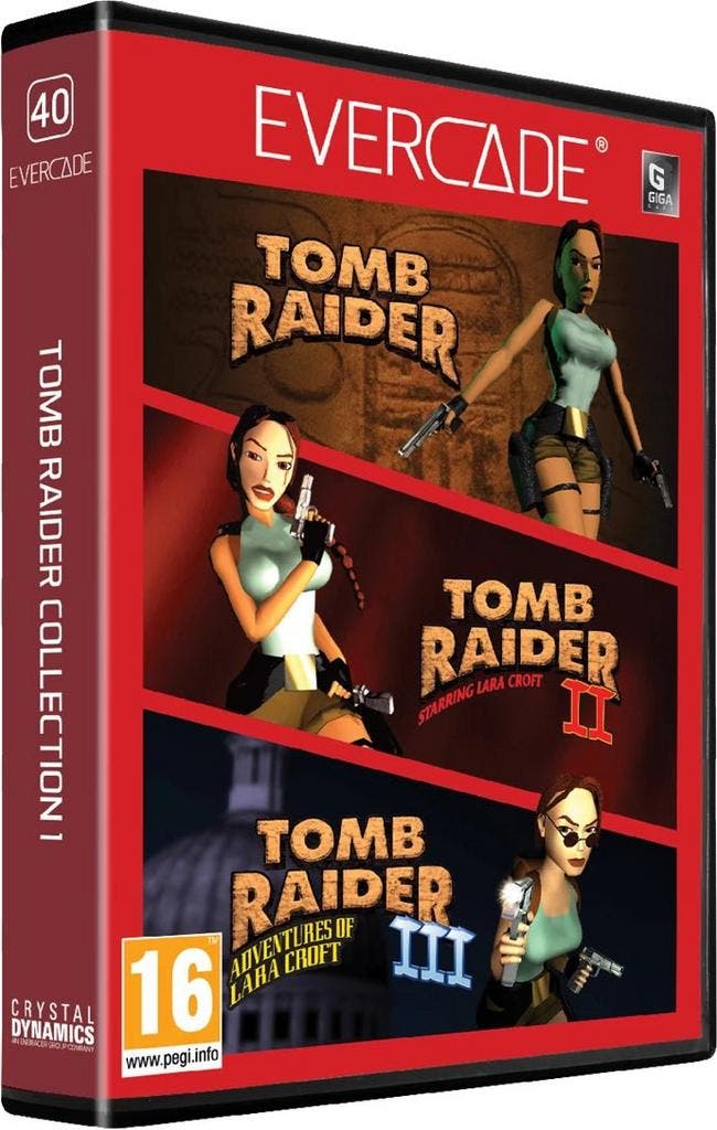 Evercade Tomb Raider giga cart collection 1, Spelcomputers en Games, Spelcomputers | Overige, Verzenden