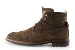 Floris van Bommel Veterboots in maat 42½ Bruin, Bruin, Verzenden, Boots, Floris van Bommel