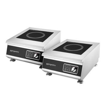 GGM Gastro | (2 stuks) Inductie kookplaat - 400x510x240mm -, Verzenden, Nieuw in verpakking, Fornuis, Frituur en Grillen