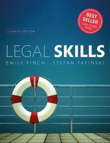9780192893642 Legal Skills | Tweedehands, Verzenden, Zo goed als nieuw, Emily Finch